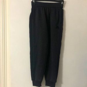 Adidas boys black jogger sweatpants